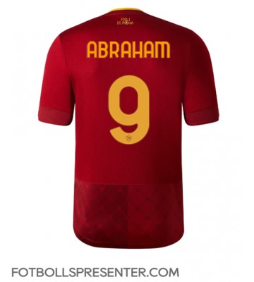 AS Roma Tammy Abraham #9 Hemma Matchtröja 2022-23 Kortärmad